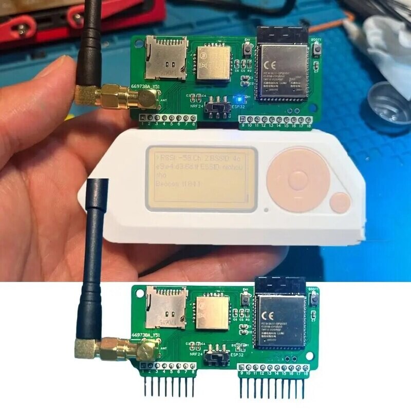 Flipper Zero WiFi Multiboard  3.0 NRF24+ESP32 לפליפר זירו אקססוריז הכי איכותיים שיש