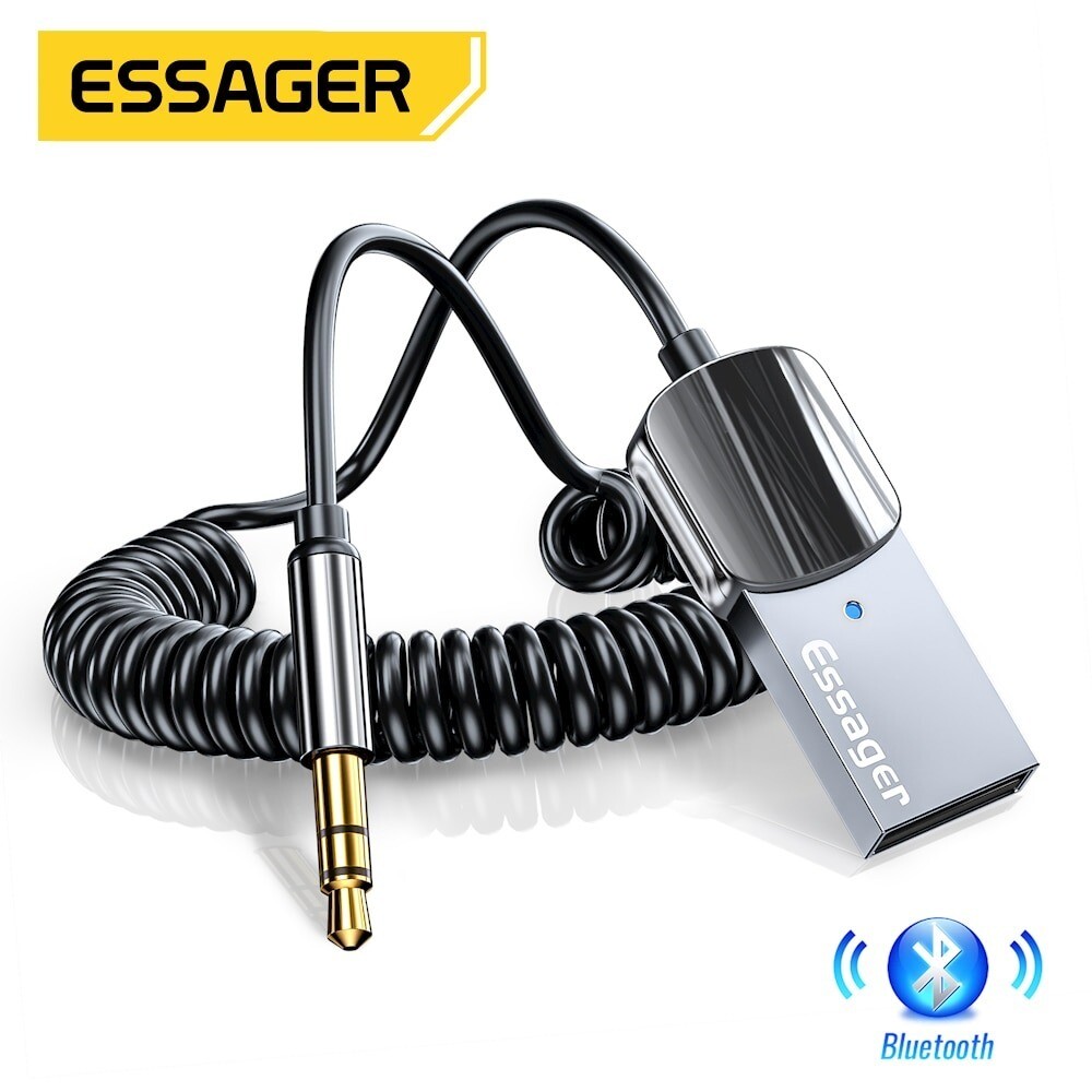 Essager Bluetooth Aux Adapter Dongle USB