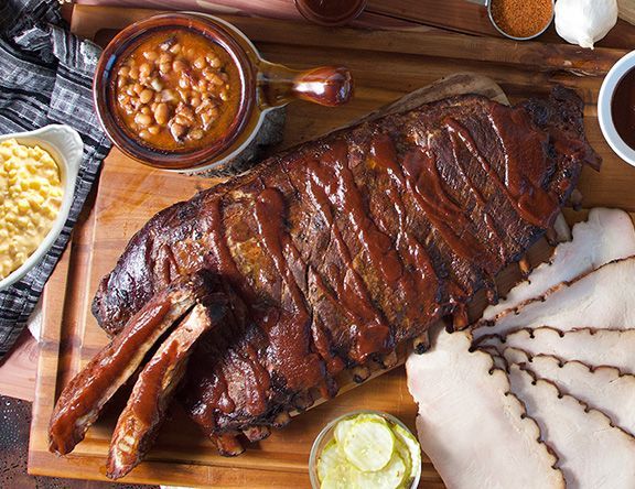 Family Gathering- Sliced Meat & Ribs Family Gathering- Sliced Meat & Ribs