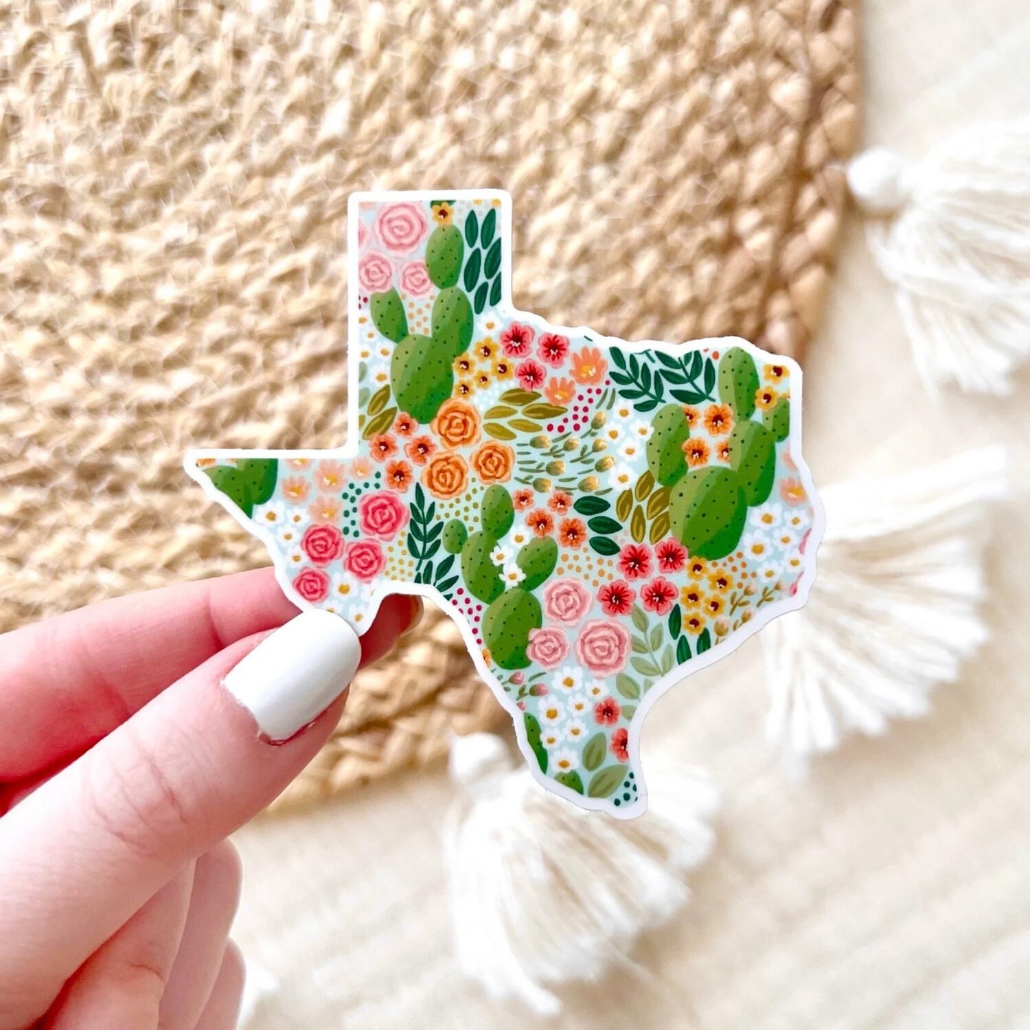 Cactus Texas Sticker