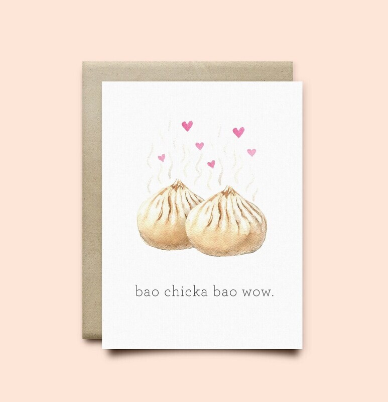 Bao Bun Love Card