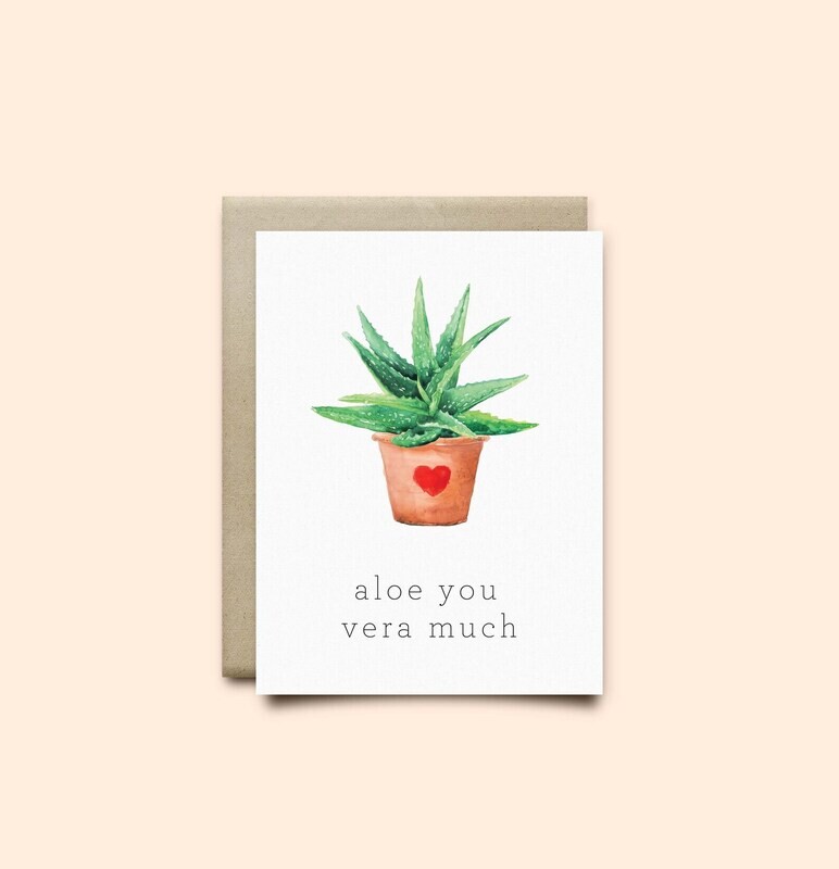 Aloe Love Card