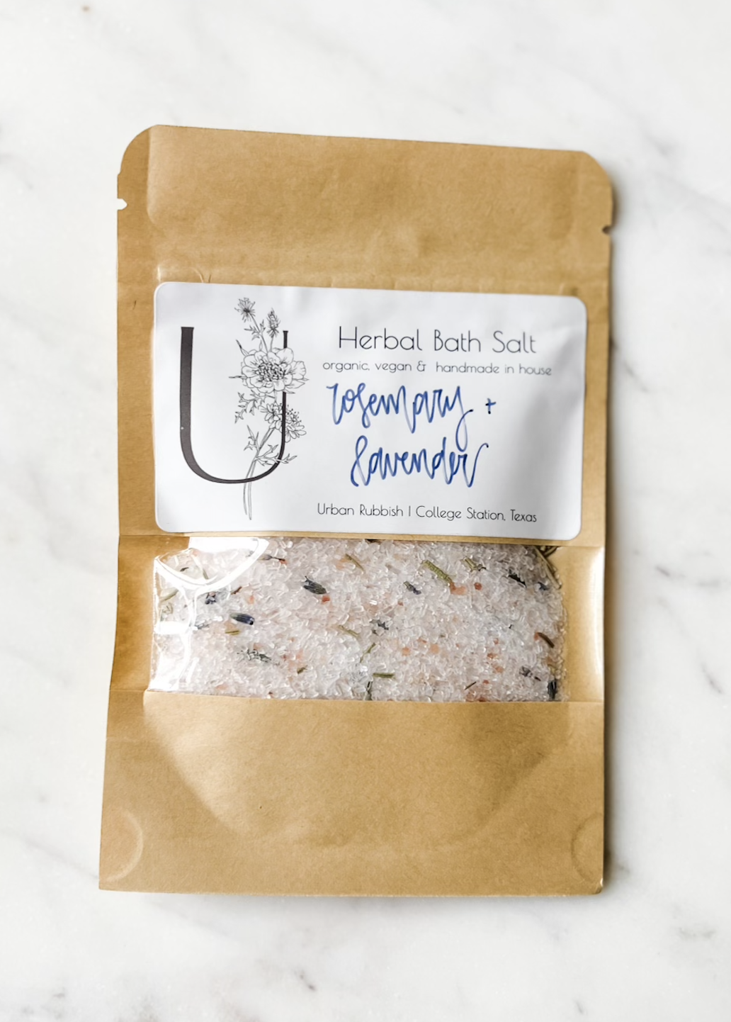 Herbal Bath Salt Bag