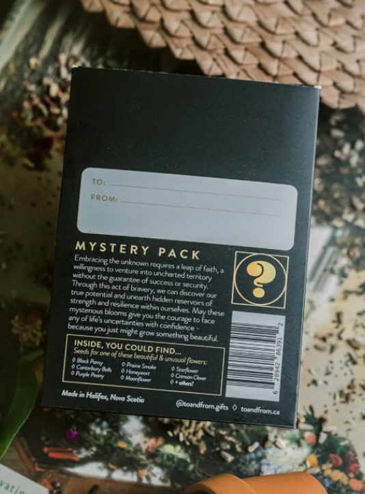 Mystery Seed Packet Card