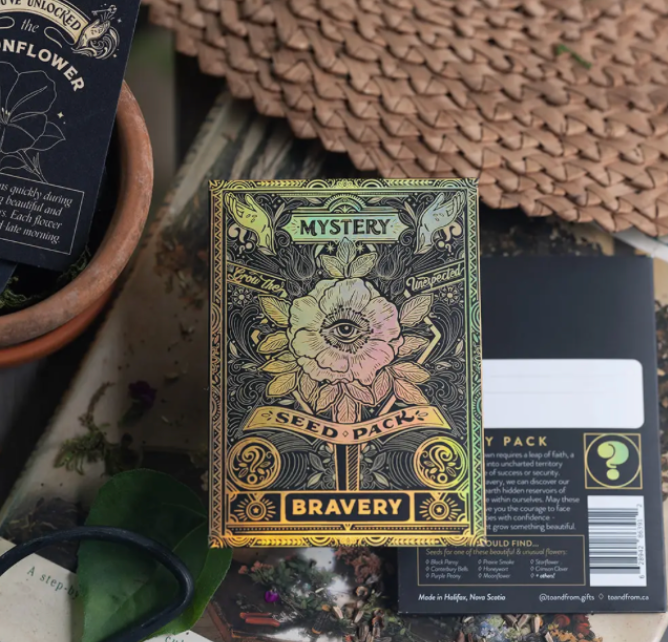 Mystery Seed Packet Card