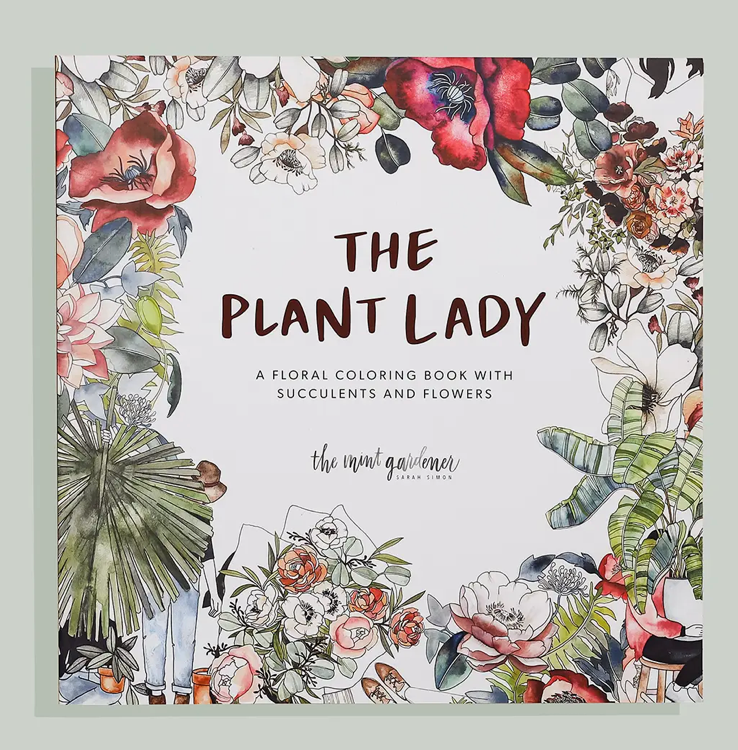 The Plant Lady Coloring Book