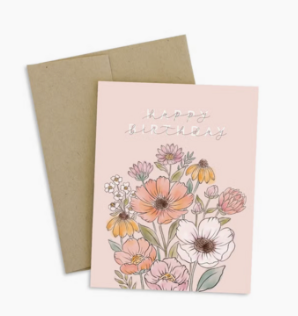 Floral Birthday Card