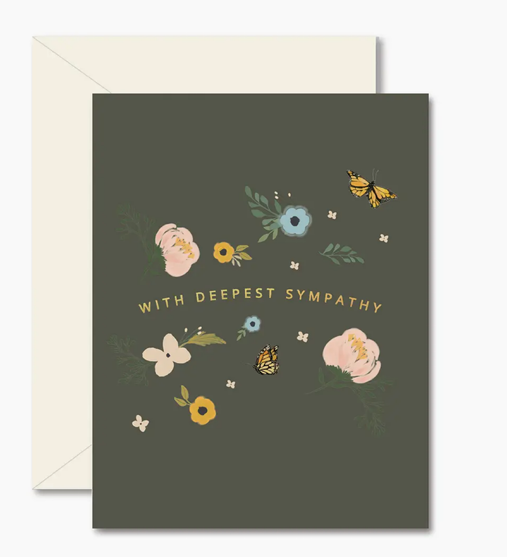 With Deepest Sympathy Card