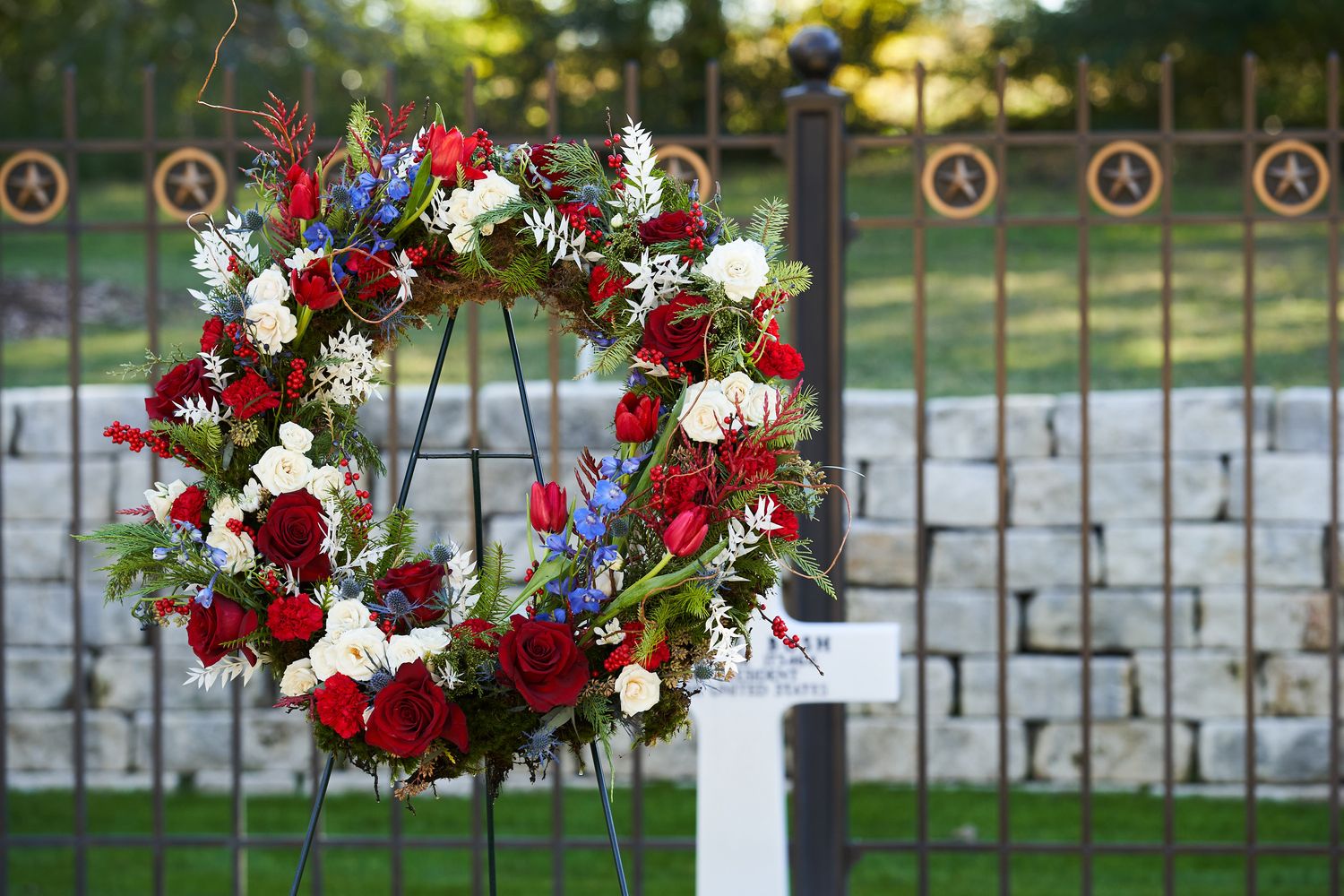 Salute to Service Wreath