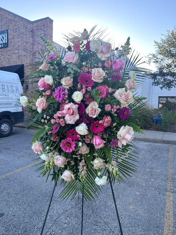 Shades of Pink Standing Spray