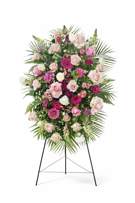 Shades of Pink Standing Spray