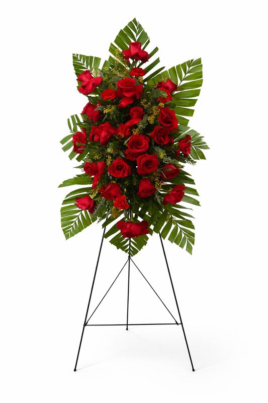 Heartfelt Sympathy Standing Spray