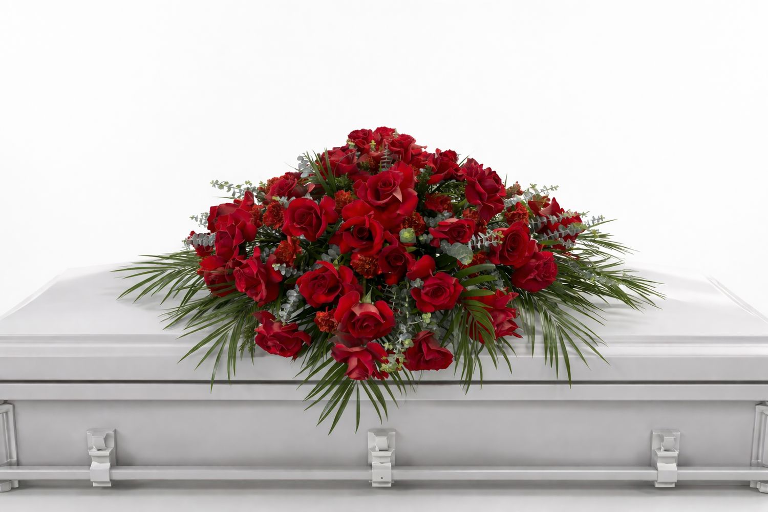 Heartfelt Sympathy Casket Spray
