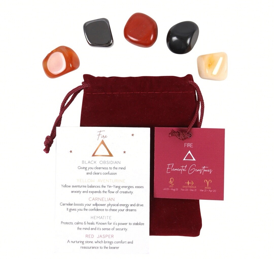 Fir Element Tumble Stone Gift Set