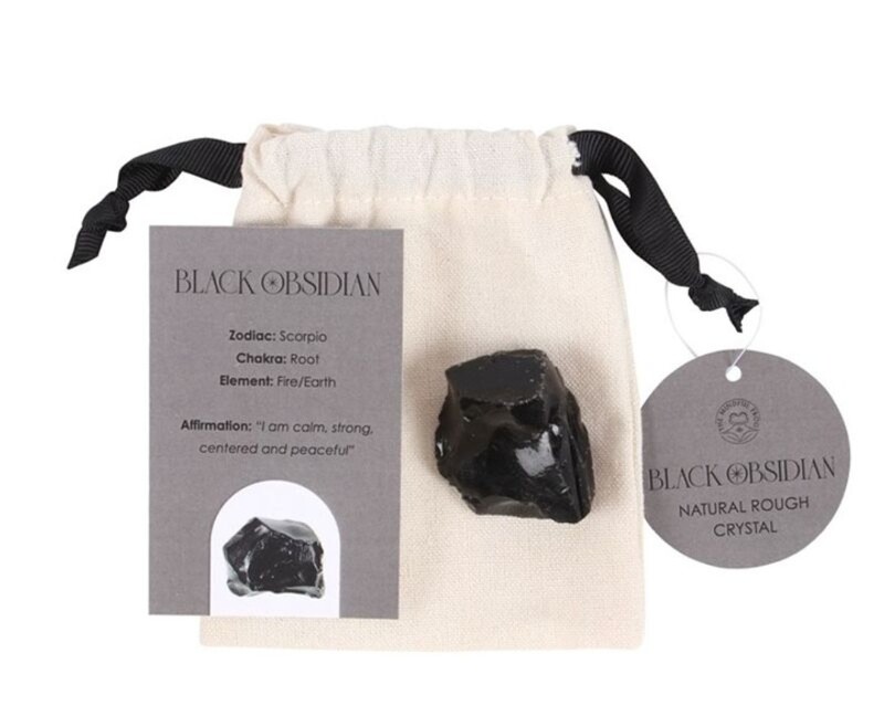 Black Obsidian Crystal