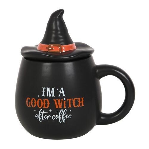 I&#39;m a Good Witch After Coffee Topped Mug