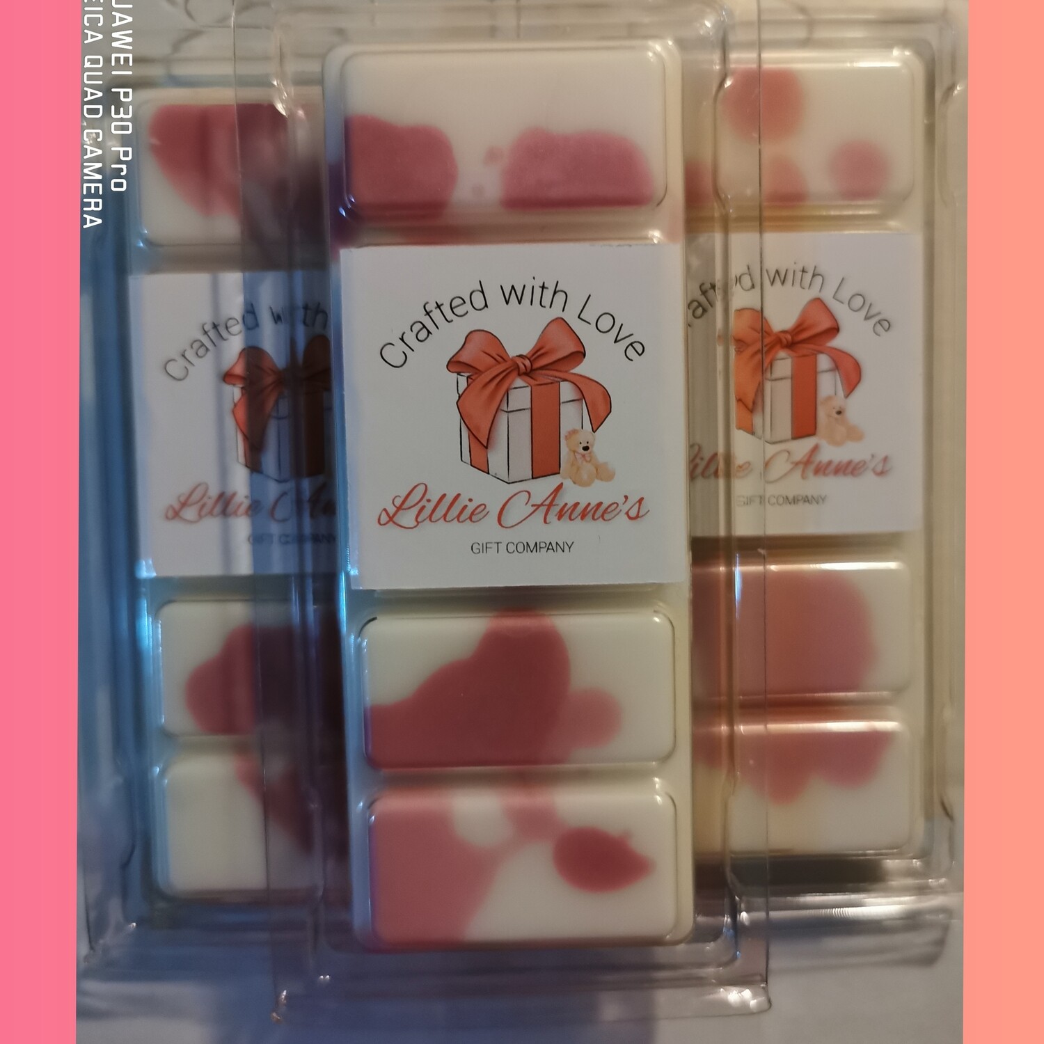 White Number Wax Melt