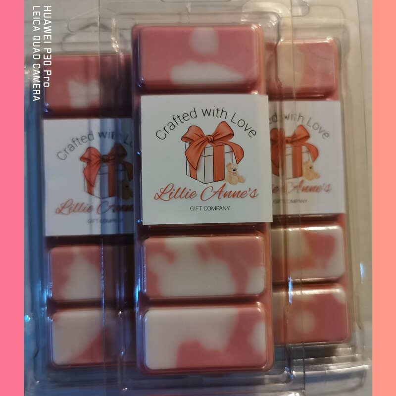 Pink Tulips &amp; White Jasmine Wax Melt