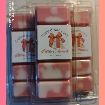 Pink Tulips &amp; White Jasmine Wax Melt