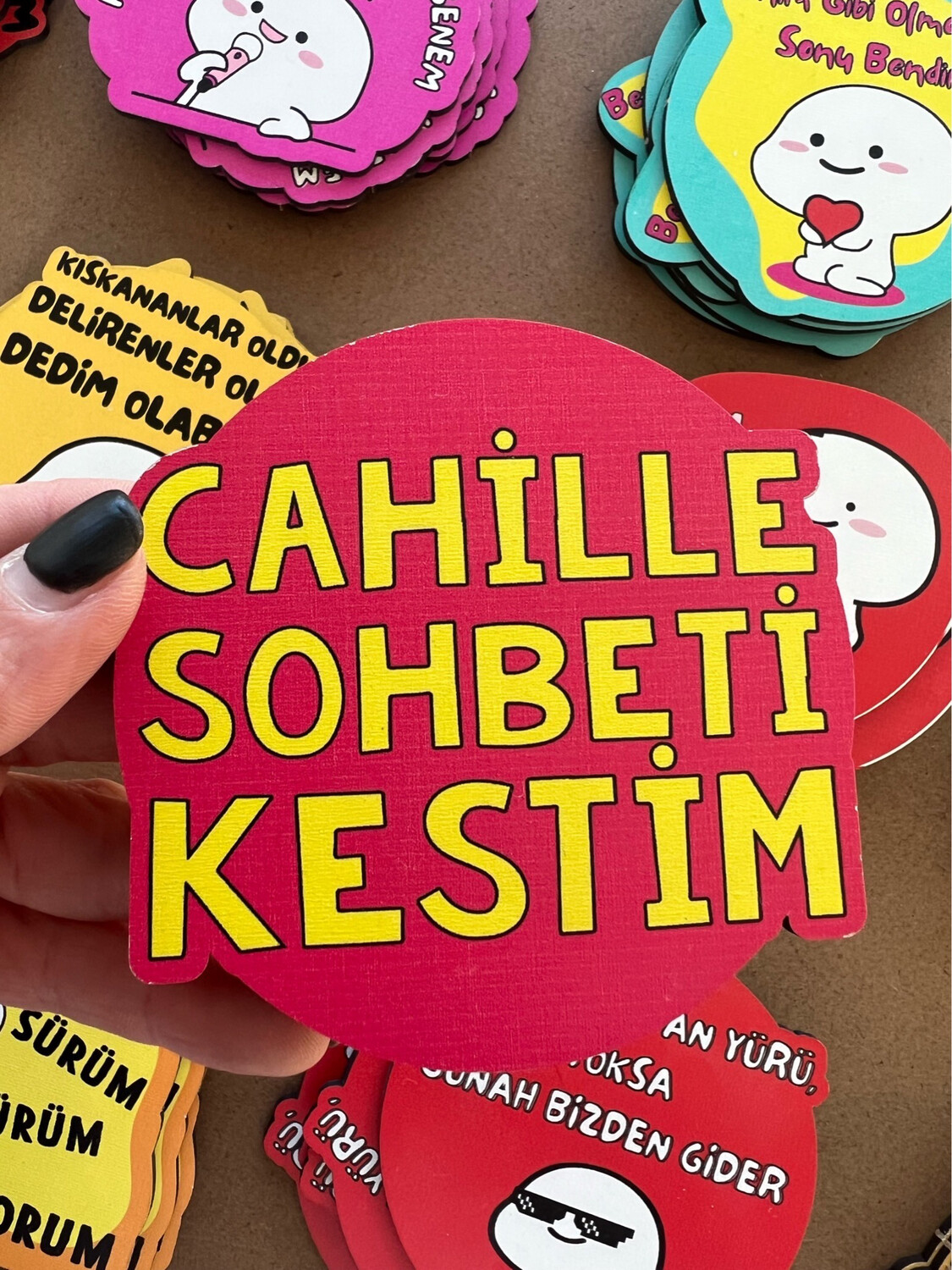 Cahille Sohbeti Kestim Onderzetter