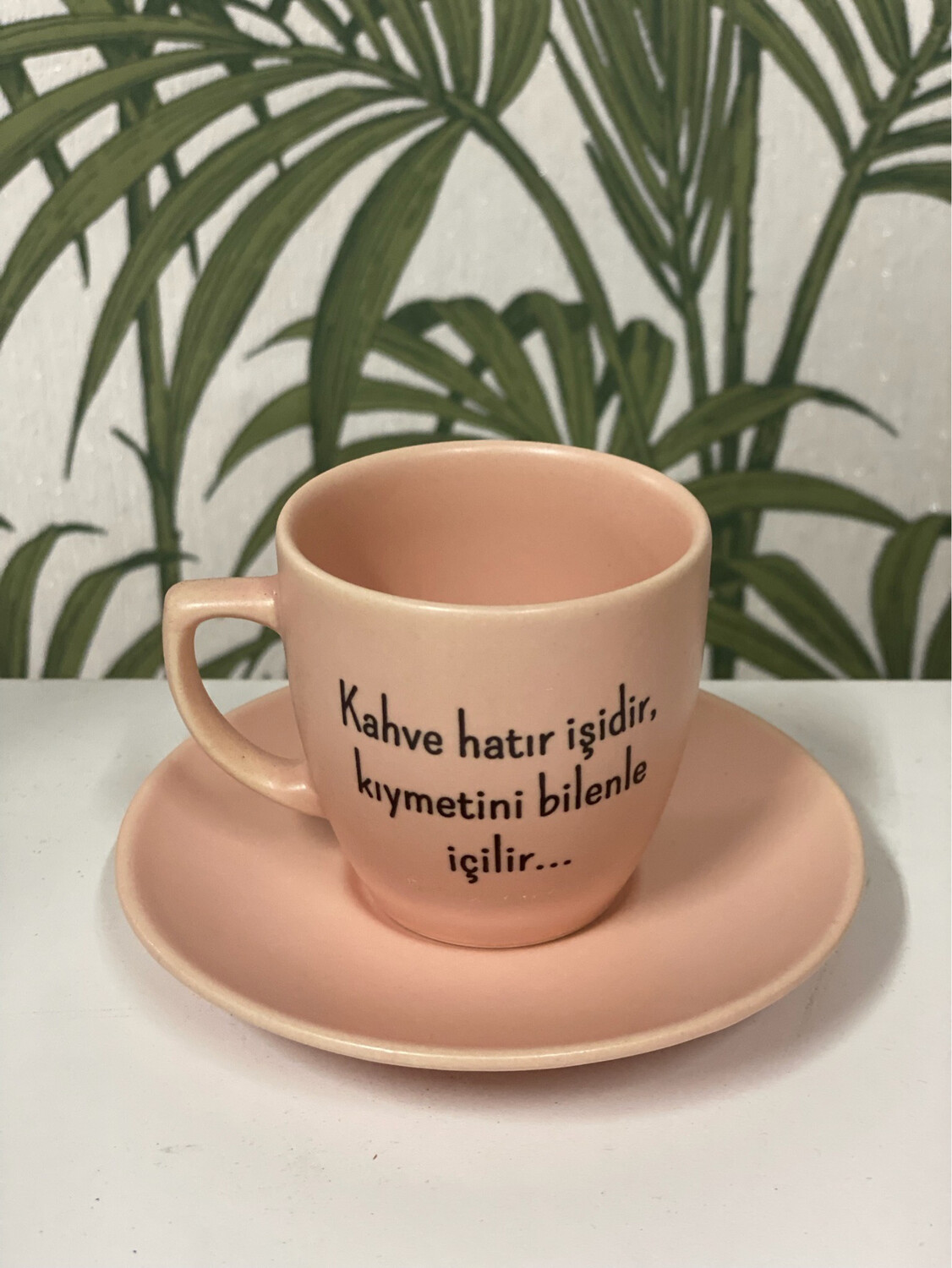Kahve Hatir Isidir Pembe