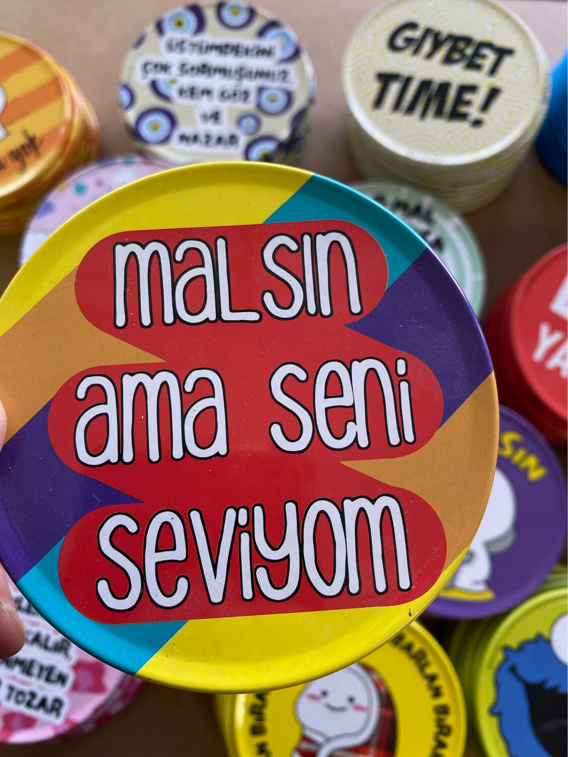 Metalen Onderzetter Malsin