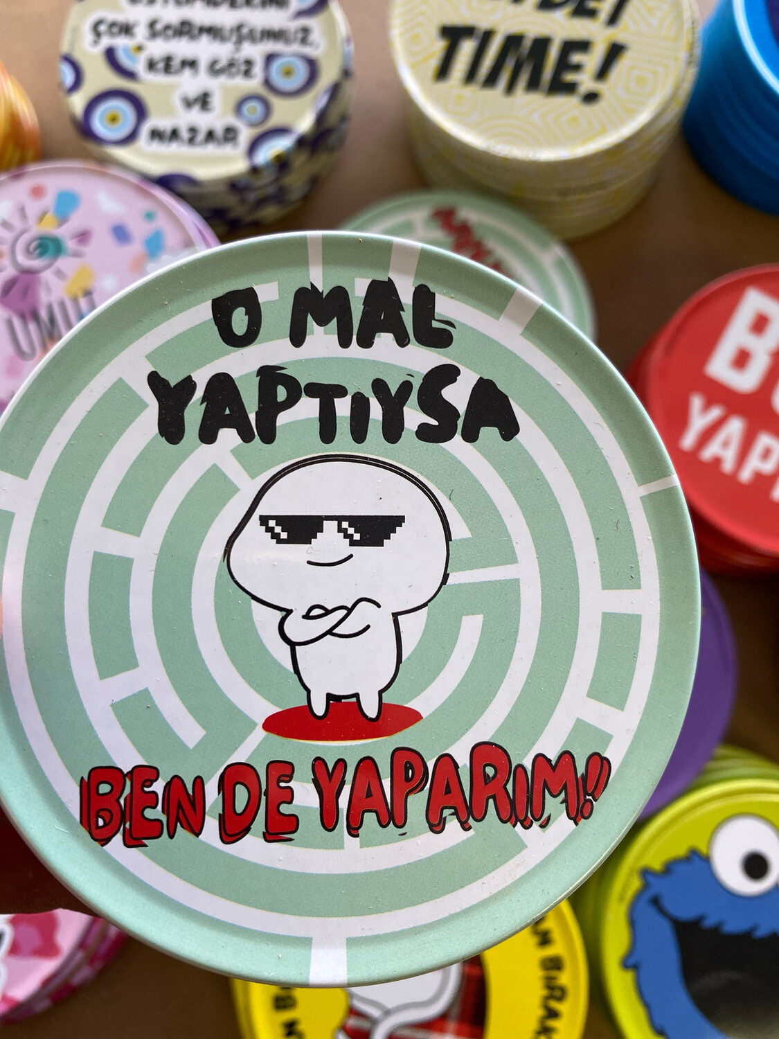 Metalen Onderzetter O Mal Yaptiysa