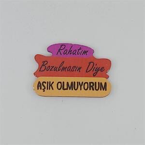 Aşık olmuyorum magneet