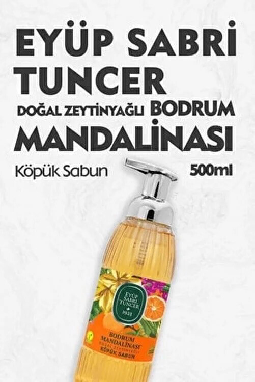 EST köpük sabun bodrum mandalinası