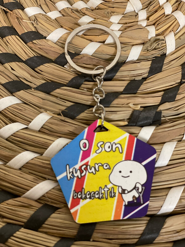 O Son Houten Sleutelhanger O Son Houten Sleutelhanger