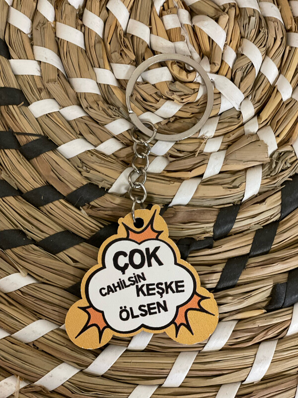 Cahilsin Houten Sleutelhanger Cahilsin Houten Sleutelhanger