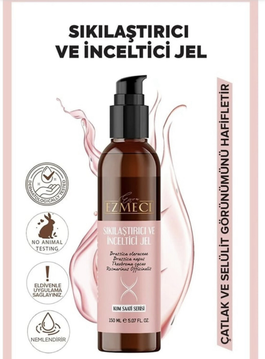 Esra ezmeci sıkılaştırıcı ve inceltici jel