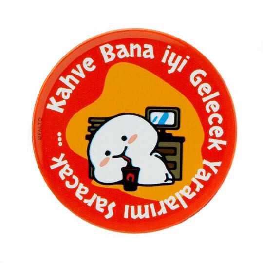 Metalen Onderzetter Kahve Bana Iyi Gelecek Metalen Onderzetter Kahve Bana Iyi Gelecek