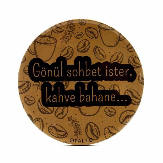 Metalen Onderzetter Kahve Bahane