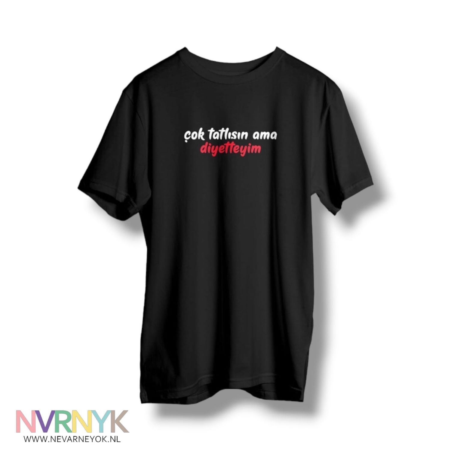 NVRNYK Mood Diyetteyim Black