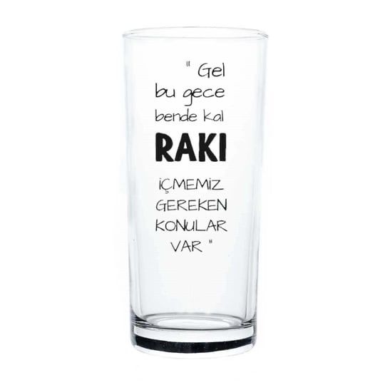 Rakı içmemiz gereken