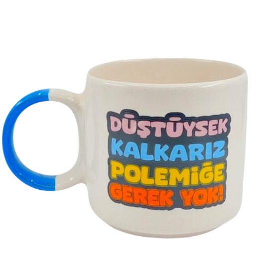 Düştüysek kalkarız