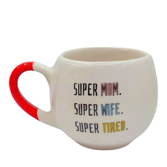 Super Mom rood