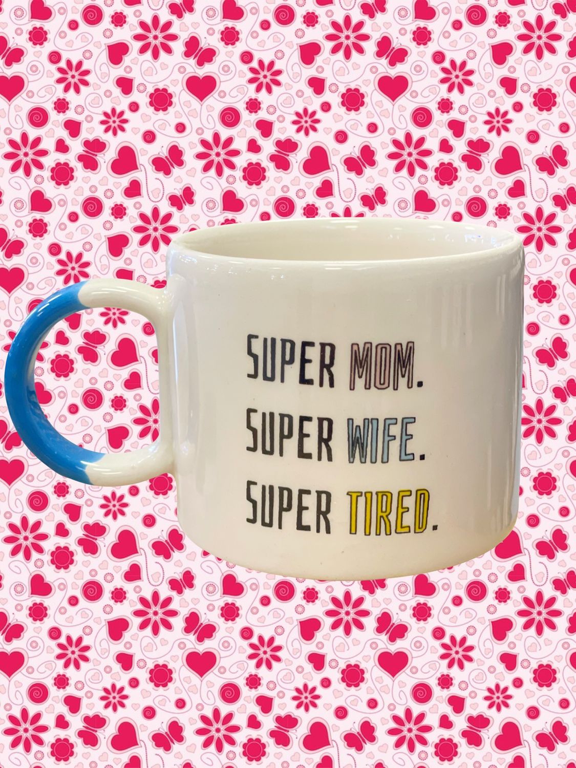 Super mom (blauw)