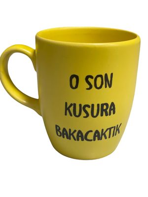 Gele mokken