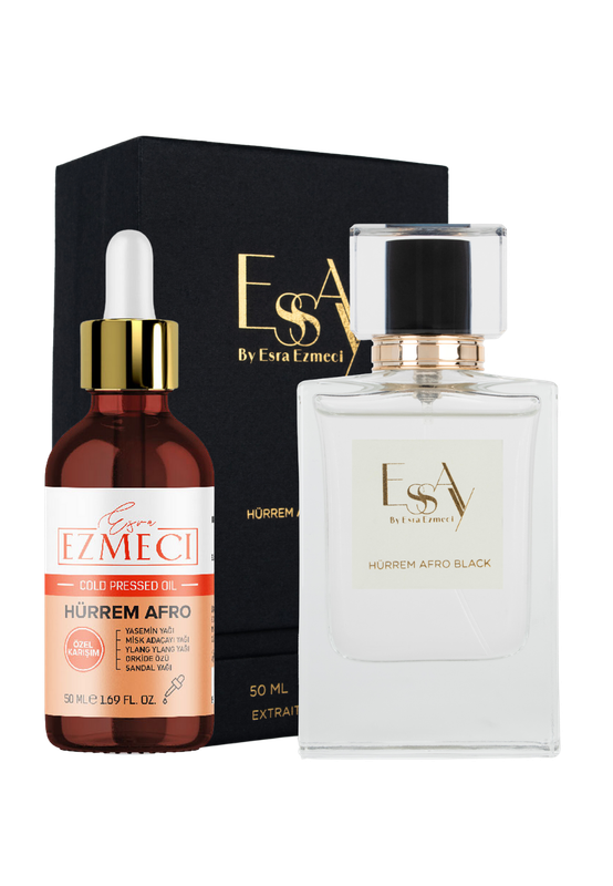 Esra Ezmeci Hürrem afro parfum en olie