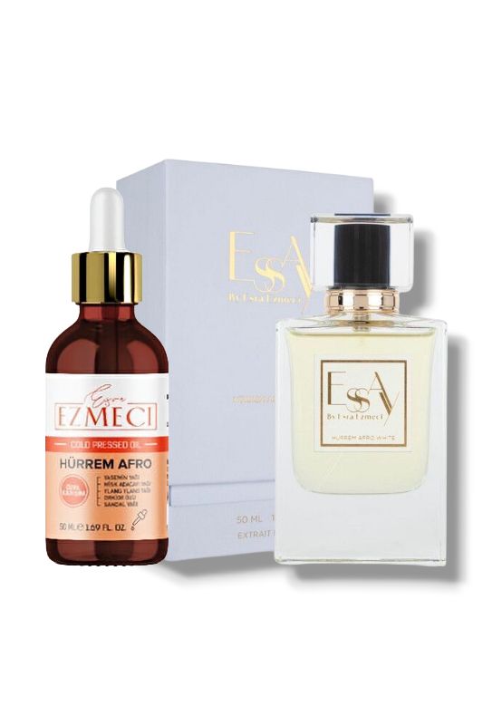 Esra Ezmeci White parfum + Afro olie
