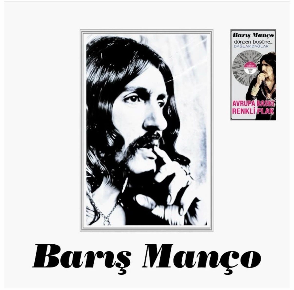 [ LP ] Barış Manço - Dağlar Dağlar - renkli plak