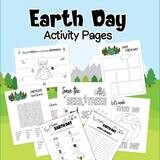 Earth Day Learning Activity Pack