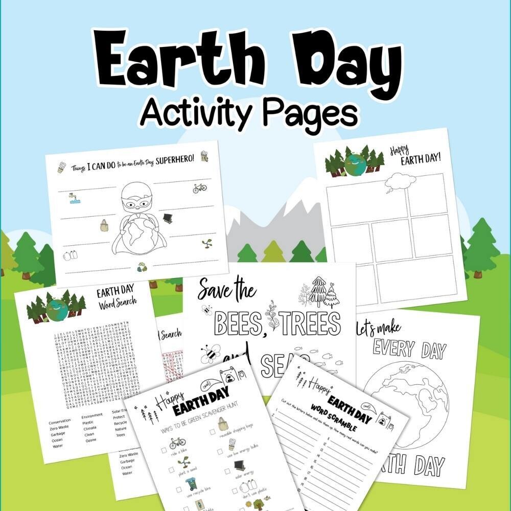 Earth Day Learning Activity Pack
