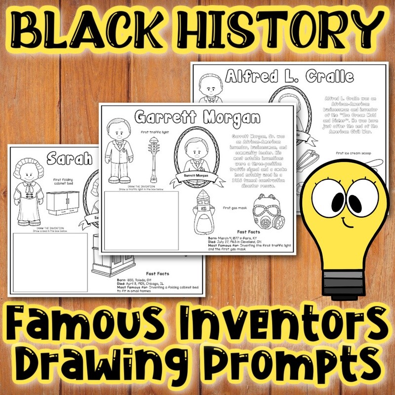 Black History Famous Inventors Learning Pack