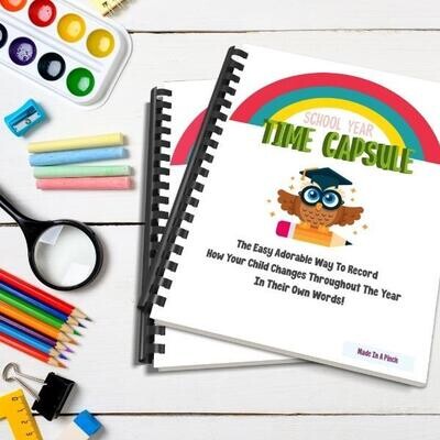 School Year Time Capsule
