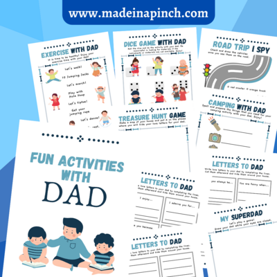 Father&#39;s Day Fun Activity Pack