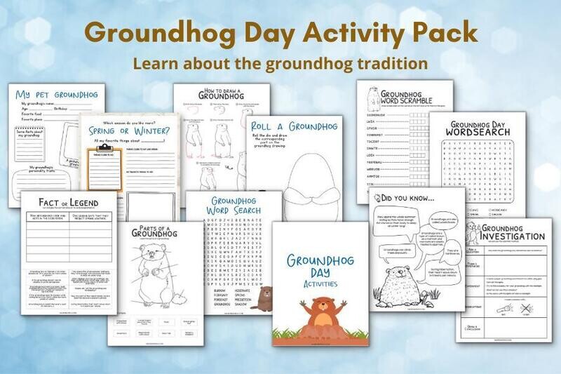 Groundhog Day Activity Pack