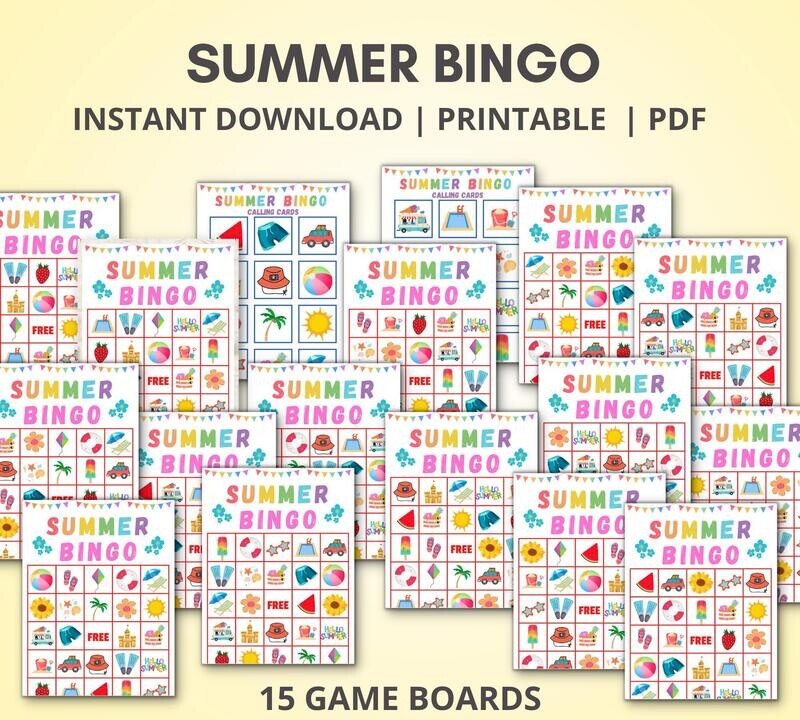 Summer BINGO Game